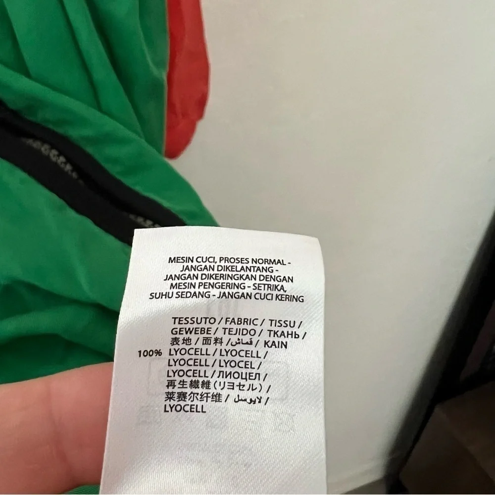 Stella McCartney Zip Front Colorblock Dress